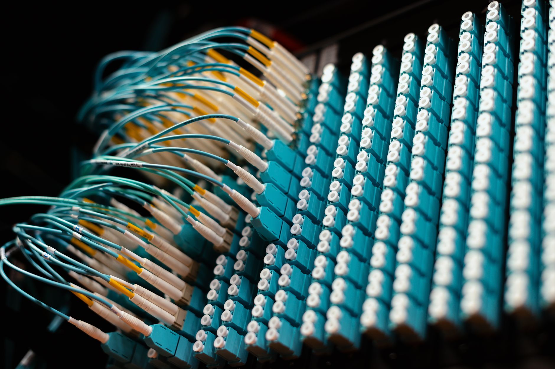 Fibre optic cables illustrating the technology behind the best broadband providers UK 2026